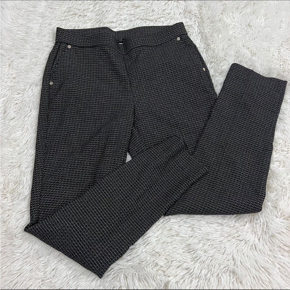 Anne Klein straight leg viscose pants M